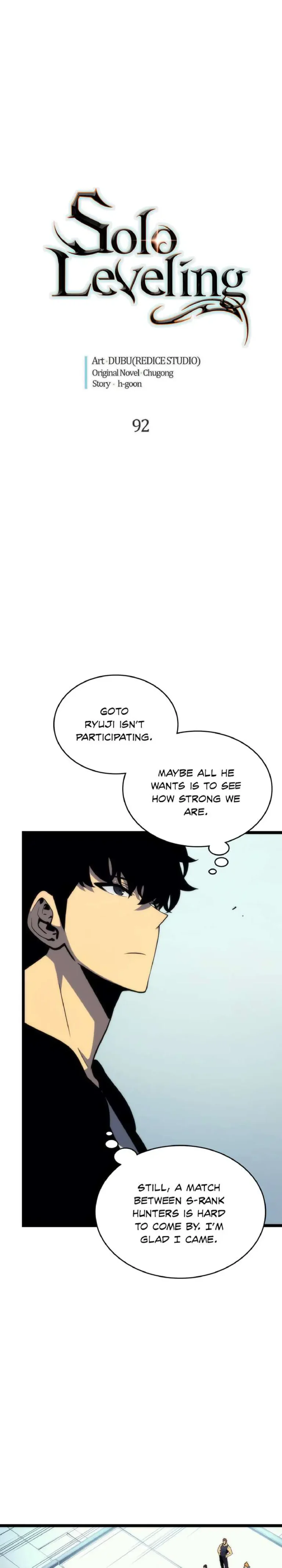 Solo Leveling Chapter 92