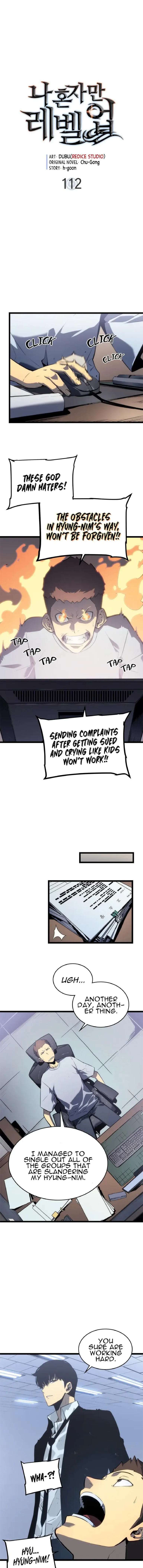 Solo Leveling Chapter 112